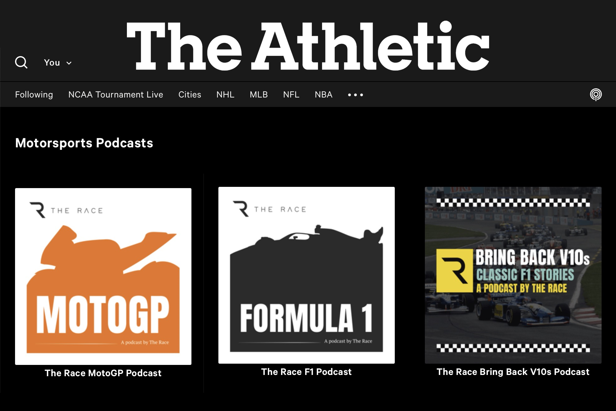 NFL Podcasts - The Athletic